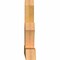 Ekena Millwork Richland Rough Sawn Timber Gable Bracket, Western Red Cedar, 60"W x 38"H x 6"D x 6"F, 15/12 Pitch GBW060X38X0606RIC00RWR - alternate 3